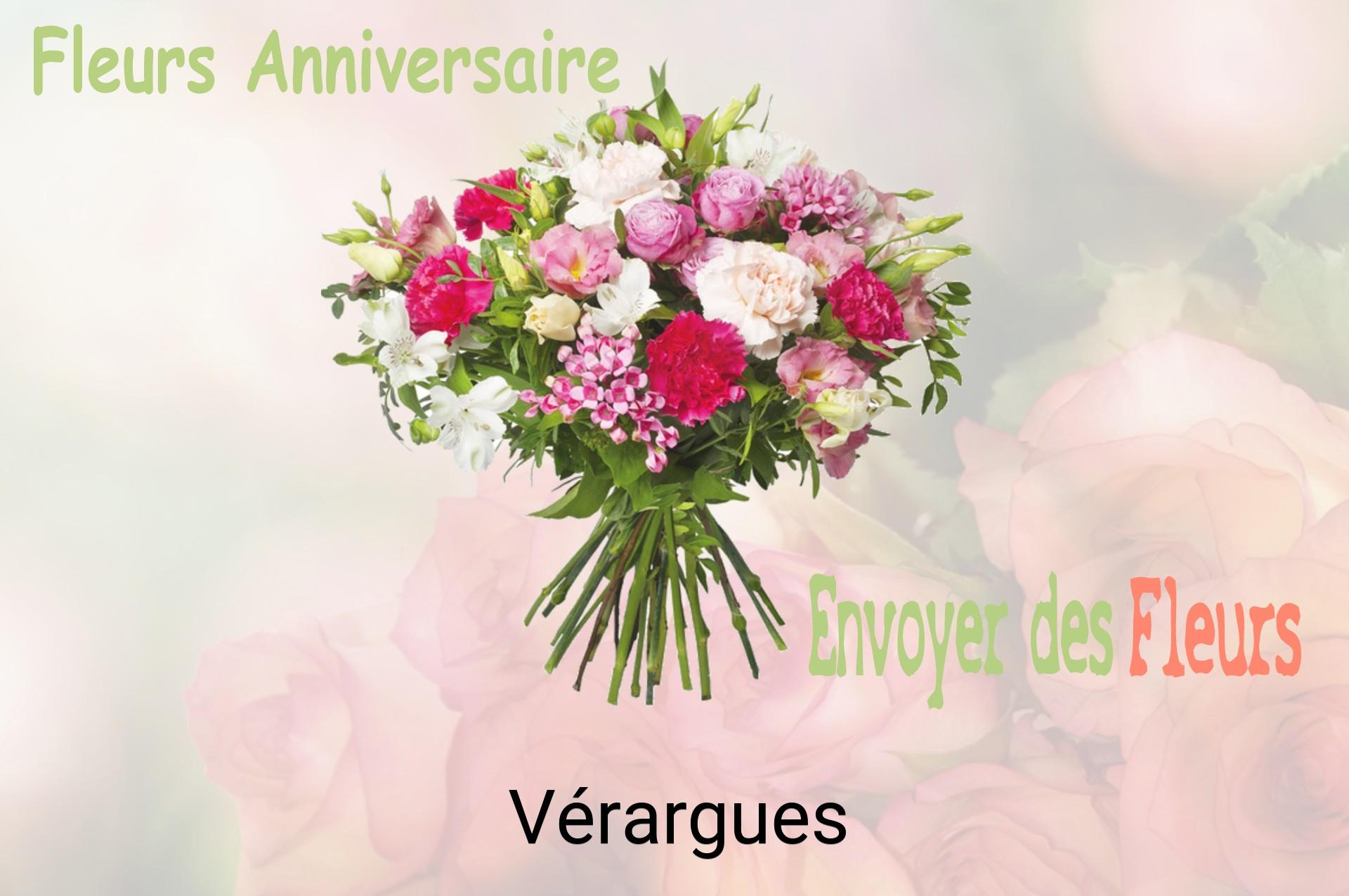 Bouquet de fleurs d’anniversaire livré à Vérargues
